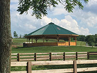 Valley View Farm - 70-Foot Covered Round Pen