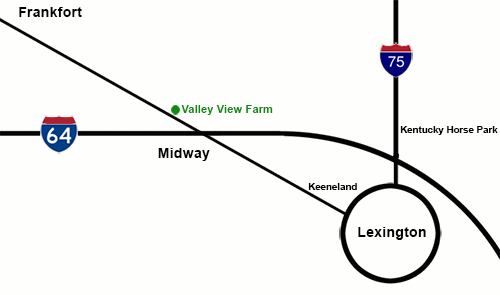 Valley View Farm simple map
